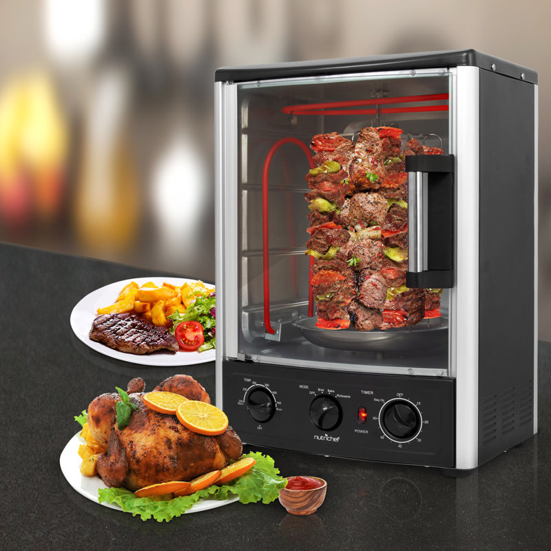 Nutrichef rotisserie best sale